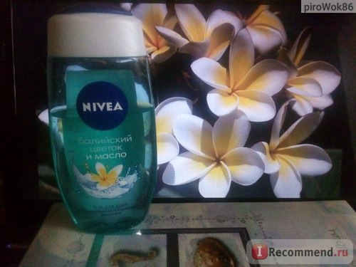 Гель для душа NIVEA Балийский цветок и масло фото