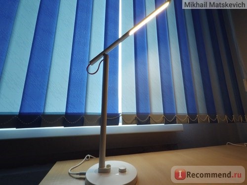 Настольный светильник Xiaomi MJTD01YL Smart LED Desk Lamp - WHITE фото