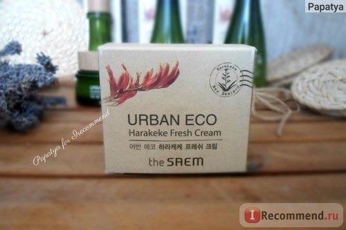 The Saem Urban Eco Harakeke Fresh Cream.