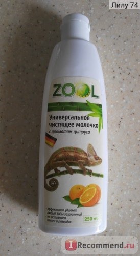 Кремообразное чистящее средство Zool Универсальное чистящее молочко с ароматом цитруса фото
