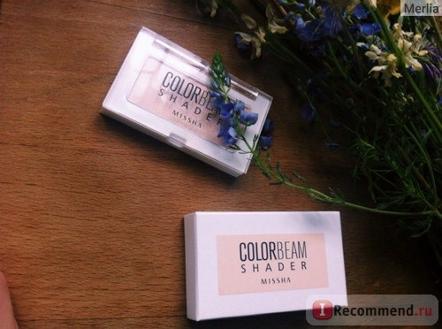 Румяна компактные Missha Colorbeam Shader фото