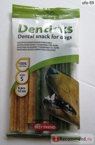 Корм для собак Best Friend палочки для чистки зубов Denticks фото
