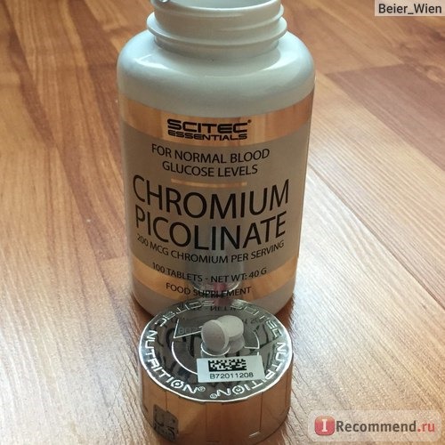 Спортивное питание SCITEC ESSENTIALS Chromium Picolinate фото