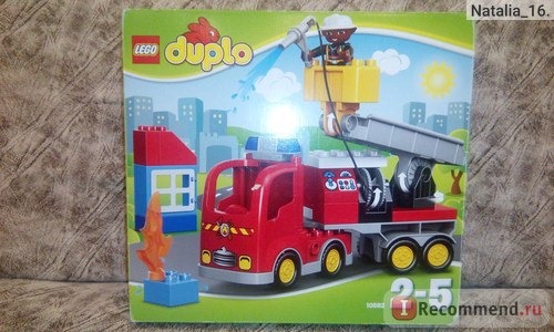 Lego Duplo Пожарная машина 10592 фото
