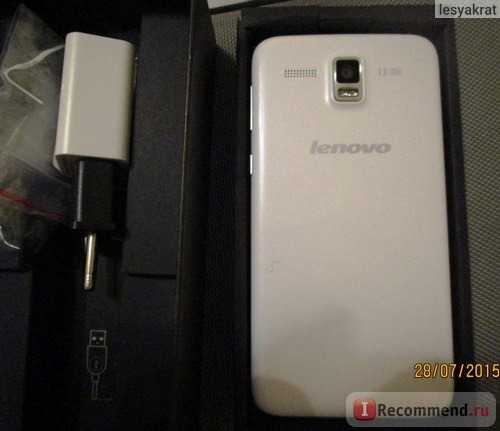 Lenovo A806 внешний вид