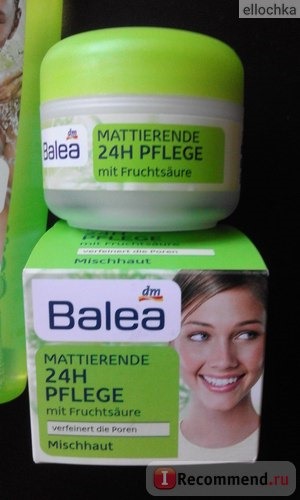 Крем для лица Balea Mattierende Creme mit Fruchtsaure фото