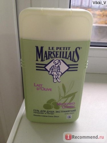 Гель для душа Le Petit Marseillais Молочко оливы фото