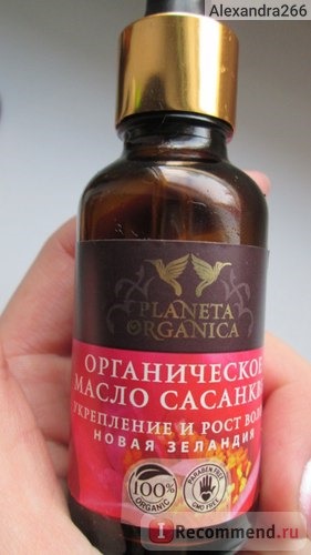Масло Planeta Organica Органическое масло Сасанквы Укрепление и рост волос фото
