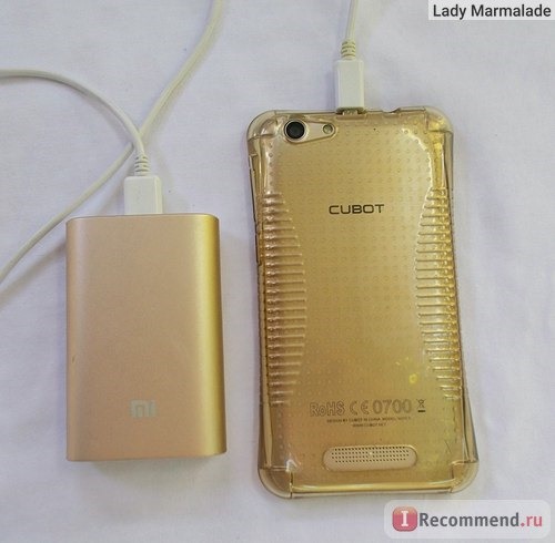 Телефон Cubot Note S и Power Bank Xiaomi Mi 10 000