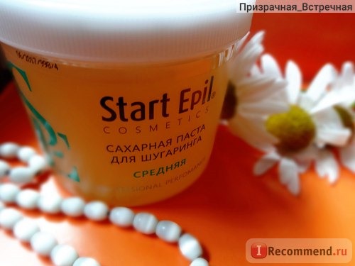 Сахарная паста для депиляции Start Epil средняя фото