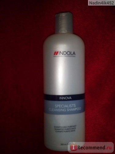 Шампунь Indola Specialists cleansing shampoo фото