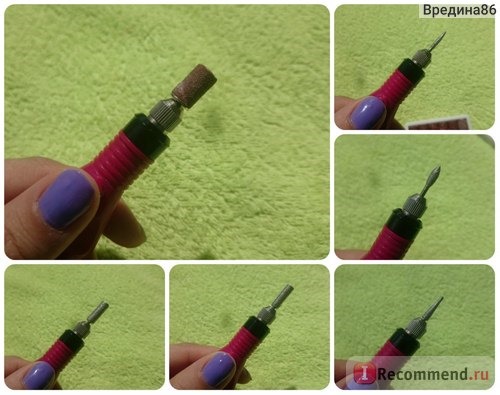 Машинка для маникюра и педикюра Aliexpress Nail drill 20,000RPM Electric Pen Shape Nail Art Tips Drill Nail Drill EU Plug фото