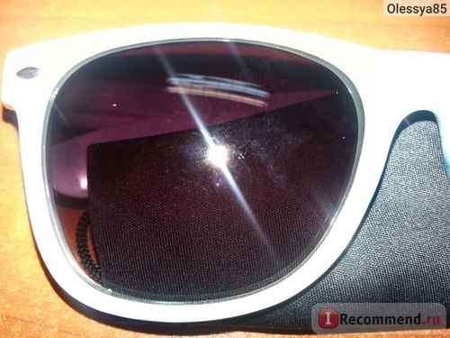 Очки солнечные ASOS Square Sunglasses with Cloud Print фото