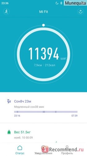 Фитнес-браслет Xiaomi Mi Band фото