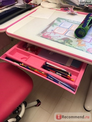 Детский письменный стол FunDesk Invito Pink фото