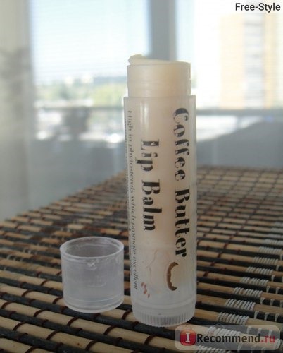 Бальзам для губ Joppa minerals Coffee Butter Lip Balm Натуральный с маслом кофе фото
