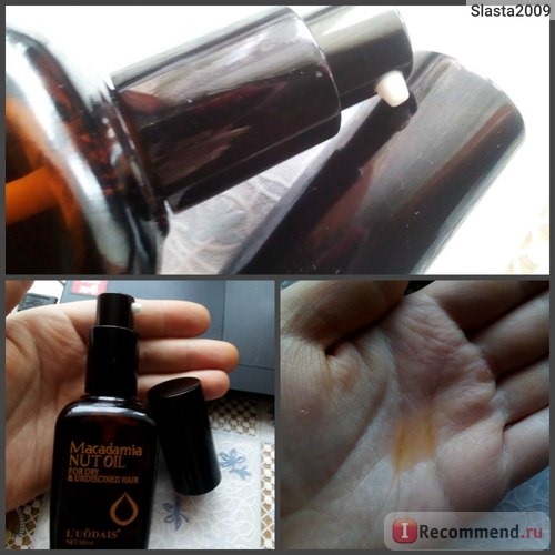 Масло для волос Aliexpress 50ml Hair Care Hair&Skalp Treatment Pure Moroccan Argan Oil Macadamia Nut Oil For Dry and Damaged Hair фото