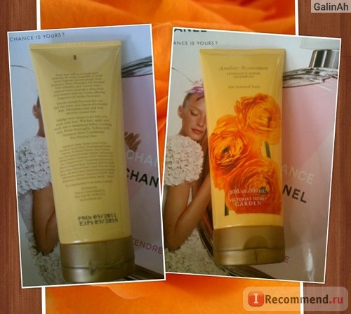 Шампунь Victoria's Secret Amber Romance Sensuous shine shampoo для нормальных волос фото