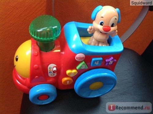 Fisher-Price Паровозик ученого щенка фото