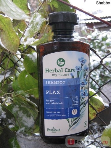 Шампунь Farmona Herbal Care Лён для сухих и ломких волос фото