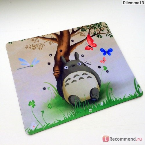 Коврик для мыши Aliexpress New Totoro Picture Anti-Slip Laptop PC Mice Pad Mat Mousepad Games Rubber Mouse Pad For Optical Laser Mouse фото
