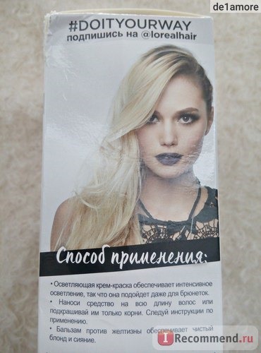 Краска для волос L'Oreal Colorista Bleach фото