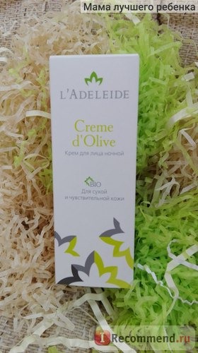 Ночной крем для лица L'Adeleide Creme d'Olive фото