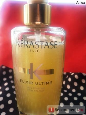 Масло для волос Kerastase Elixir ultime oleo-complexe двухфазный спрей фото