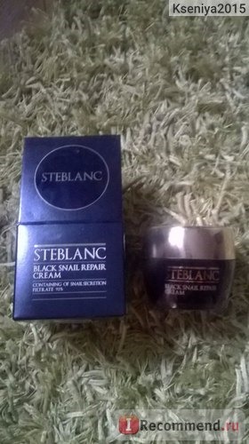 Крем для лица Steblanc Black Snail Repair Cream фото