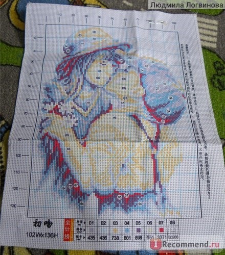 Набор для вышивания крестом Needlework,DIY DMC Cross stitch,Sets For Embroidery kits,first romantic kiss pattern Counted Cross-Stitching фото