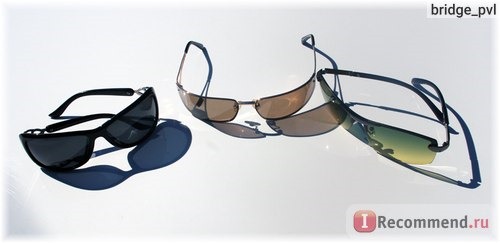 Анти-бликовые очки с разным спектром