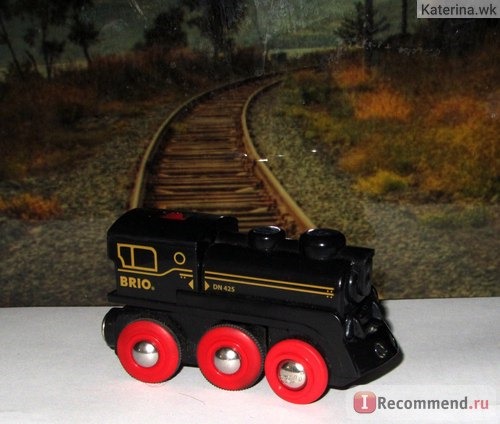 BRIO Полноприводный локомотив с аккумулятором (арт.33596) фото