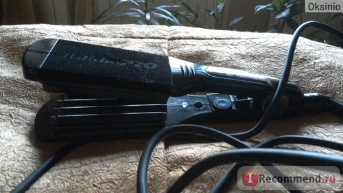 Щипцы - гофре для волос Babyliss Pro Titanium Tourmaline BAB2512TTE фото