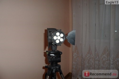Накамерный свет Ebay 920Lux 5010 Hot shoe LED Camera & Video Light For CANON NIKON PENTAX JVC 13.7W фото