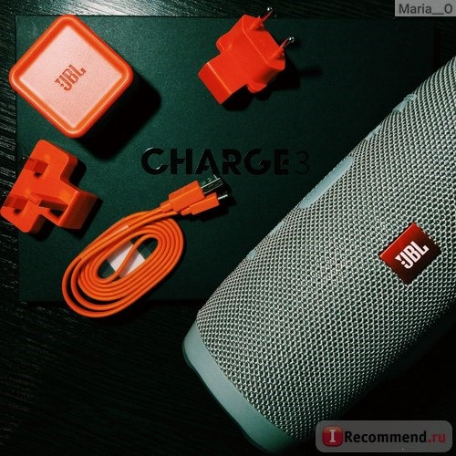  Портативная колонка JBL Charge 3 фото