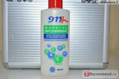 Шампунь Аптека 911 Твинс Тэк Витаминный шампунь фото
