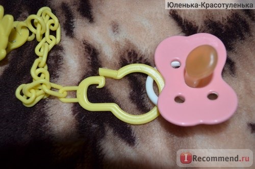 Прищепка для пустышки Aliexpress 3 Colors Baby Boy Girl Dummy Pacifier Soother Nipple Chain Clip Buckle фото