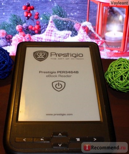 Электронная книга Prestigio E-Book Reader PER3464BC фото