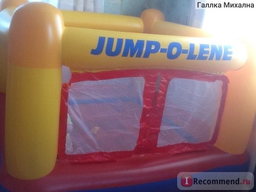 Детский надувной батут Intex Jump-o-Lene фото