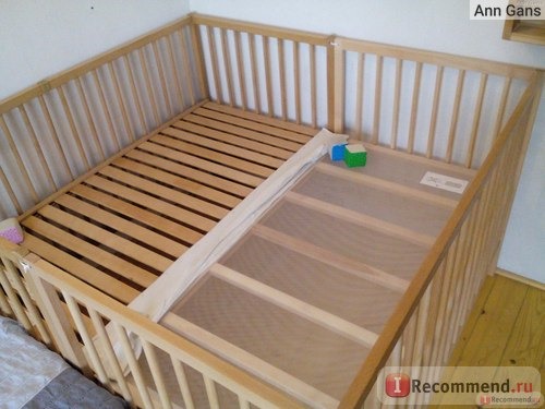 Кроватка IKEA Сниглар фото