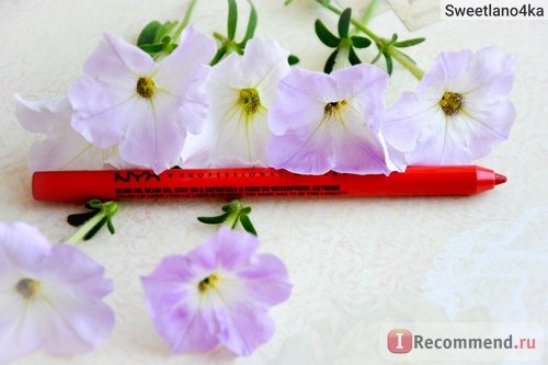 Карандаш для губ Nyx Slide On Lip Pencil (SLLP) фото