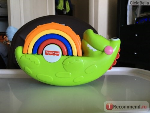 ПИРАМИДКА КРОКОДИЛЬЧИК FISHER PRICE отзыв