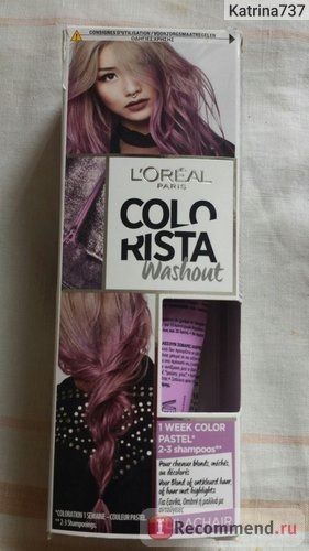 Краска для волос L'oreal Colorista Washout фото