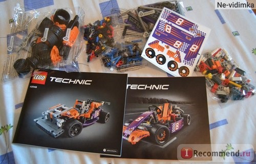 Lego Technic 42048 Гоночный карт фото