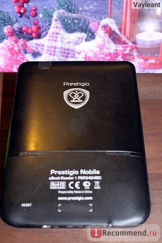 Электронная книга Prestigio E-Book Reader PER3464BC фото