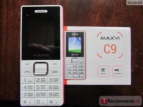 Телефон MAXVI C9