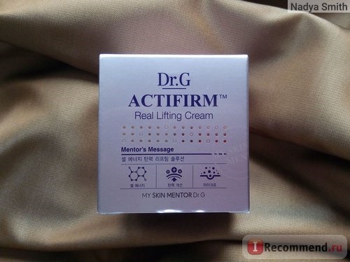 Крем для лица Dr.G. Actifirm Real Lifting Cream фото