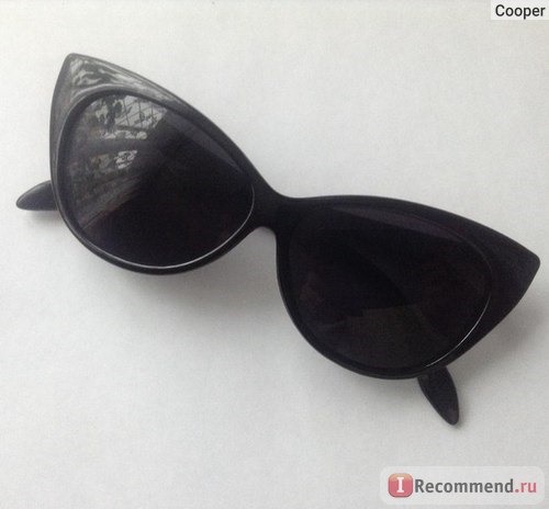 Солнцезащитные очки Китай Vintage Cat Eye Design Outdoor Travel Sunglasses UV400 Protective Shades TN2F фото