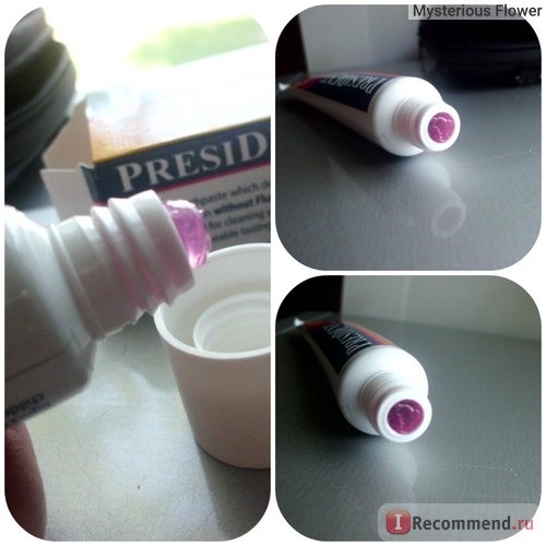 Зубная паста PRESIDENT Baby со вкусом малины фото