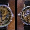 Наручные часы Goer Skeleton Gold фото